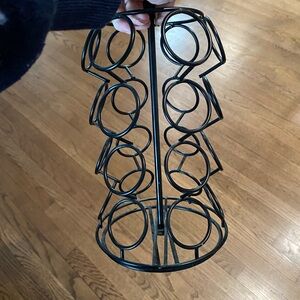 Black Metal K-Cup Carousel